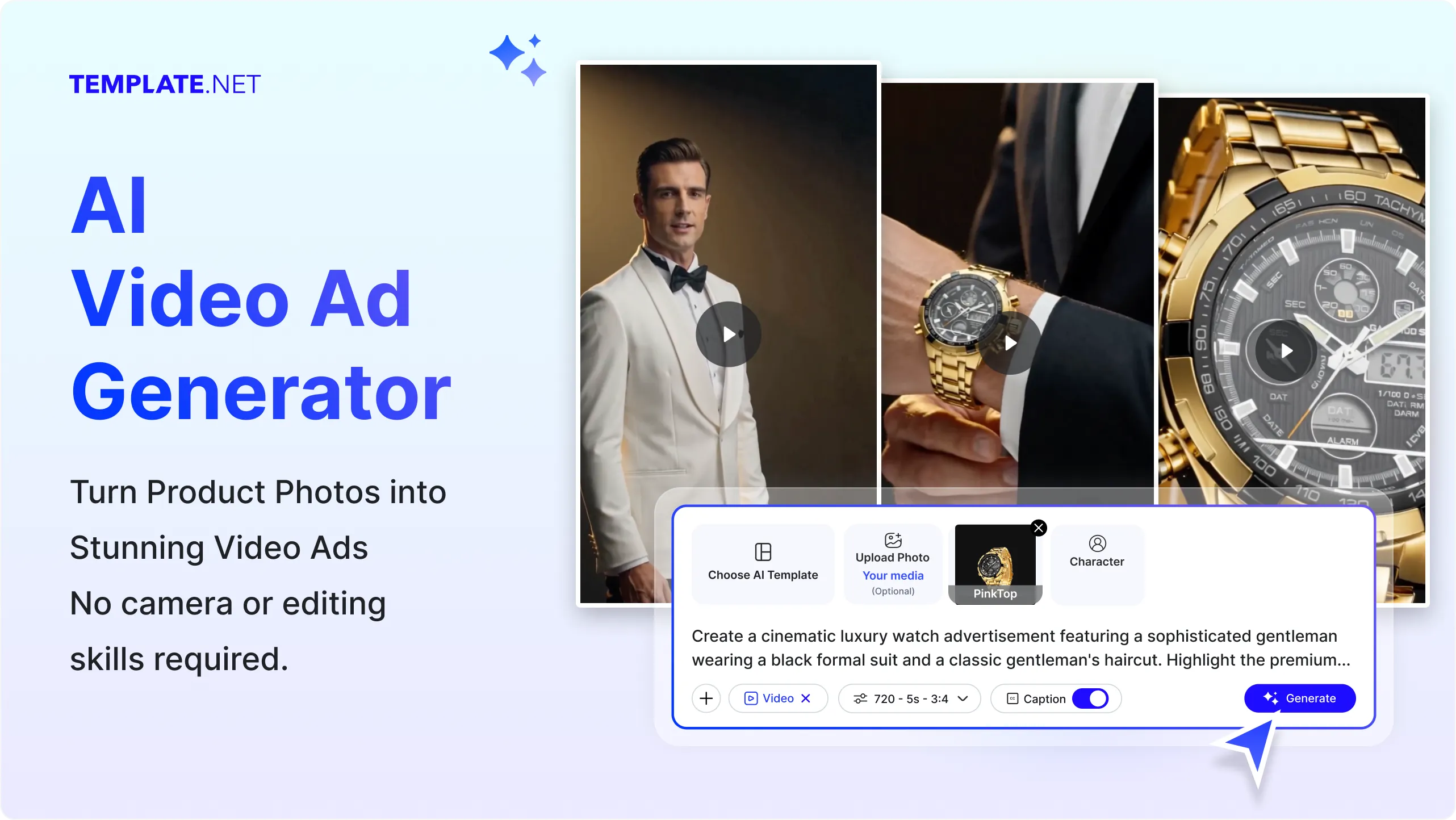 AI Video Ad Generator Online – Create Professional Video Ads